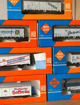 Modellbahn - Roco-Güterwagen, diverse, neuwertig ! - München Ramersdorf-Perlach