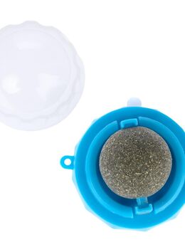 zooplus Basics Katzenminzeball - 5 x 5 x 4 cm, Blau