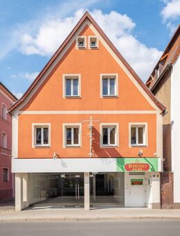 Gelegenheit für Kapitalanleger Geschäftshaus mit Einzelhandelsfläche und Gastrobetrieb zum Kauf - Neustadt (Aisch)