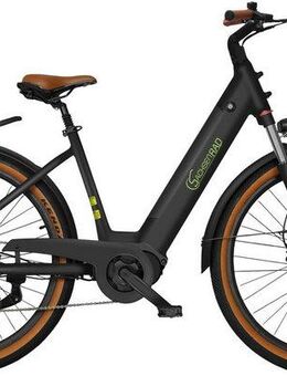SachsenRad E-Bike Cityrad C5, 7 Gang Shimano SHIMANO 7SP TOURNEY TY300 Schaltwerk, Kettenschaltung, Mittelmotor, 470 Wh, TFT Farb-LCD-Display, Fahrmodus Pedelec, LED-Frontlicht, Alarmanlage