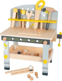 Small Foot Spielwerkbank Werkbank kompakt Miniwob