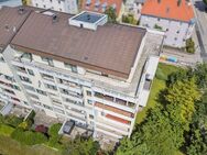 Helle 4-Zimmer-Penthouse-Wohnung mit 360-Grad-Rundumblick in Augsburg-Pfersee in Bahnhofsnähe - Augsburg