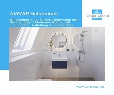 AVENIR HALSTENBEK - geringer Unterhaltsaufwand, energiesparend und zukunftsorientiert!