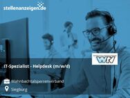 IT-Spezialist - Helpdesk (m/w/d) - Siegburg