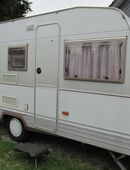 Wohnwagen - Kinderzimmer/Etagenbett leihen mieten - Rondo 470TK-2 - 100 Km/h / 5 Personen in 29574