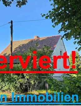 Kleines Haus mit Garage und Scheune in Randlage! Demnächst neu! - Boldekow