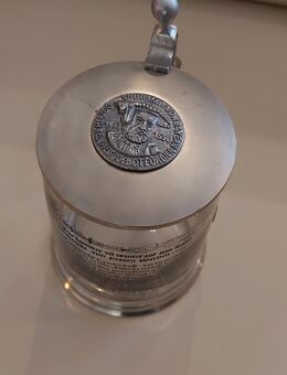 Glashumpen mit Zinndeckel 'Reinheitsgebot' - Neuss