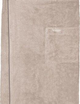 Vossen Kilt Lars, ideal für Sauna & Spa, Kurzform, Webfrottier, Knöpfe, Saunakilt für Herren, mit extrem hoher Saugfähigkeit