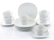 Retsch Arzberg Kaffeeservice Geschirr-Set, Service Fino (18-tlg), 6 Personen, Porzellan, 18 Teile, für 6 Personen