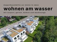 Doppelhaushälfte direkt an der Lauter mit Dachterrasse und Einbauküche - Owen