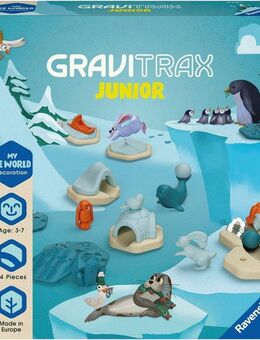 Ravensburger Kugelbahn-Bausatz GraviTrax Junior Extension My Iceworld Decoration, Made in Europe