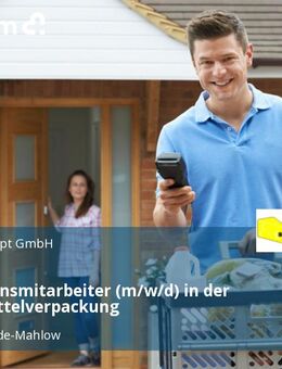 Produktionsmitarbeiter (m/w/d) in der Lebensmittelverpackung - Blankenfelde-Mahlow