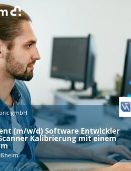 Werkstudent (m/w/d) Software Entwickler für Laser Scanner Kalibrierung mit einem Roboterarm - Unterschleißheim