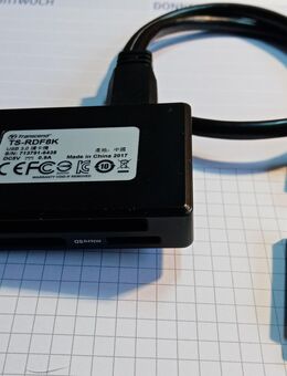 USB 3.0, Typ A, C, Multi Speicherkartenleser Transcend Quad, SD, MicroSD, MS MemoryStick, CF-Card CompactFlash Typ I, 3,3mm , vier Laufwerke, mit einer Datenübertragung von bis zu 130MB/s - Fürth