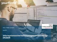 Informationssicherheitsmanagementbeauftragte/r (m/w/d) - Maxdorf