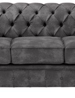 Home affaire Chesterfield-Sofa Chesterfield 3-Sitzer B/T/H: 198/89/74 cm, mit hochwertiger Knopfheftung, auch in Leder