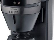 Severin Kaffeemaschine mit Mahlwerk, 1,4l Kaffeekanne, Papierfilter, Permanentfilter 1x4