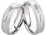 Partnerringe Edelstahl PE080 - Aholming