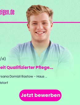 Teilzeit Qualifizierter Pflegeassistent (m/w/d) mit mind. einjähriger Ausbildung im Pflegeheim - Sülstorf