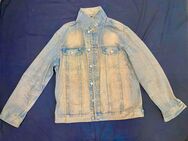 Vintage Jeansjacke Jacke Gr XXL auffällige DIRTY ANTIK Waschung - Köln