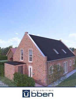 Haus A: Exklusive Neubau-Doppelhaushälfte in Carolinensiel - Kapitänshausstil - Provisionsfrei! - Wittmund