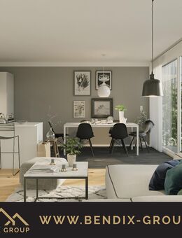 3 Zi-Wohnung in wunderschöner Neubauanlage I Mit Blick aufs Wasser I Gehobene & moderne Ausstattung - Halle (Saale)