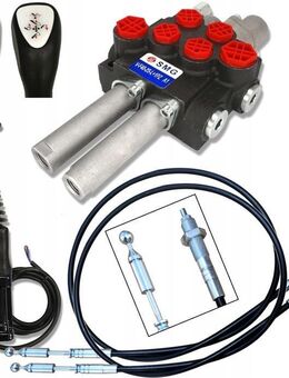 2-teiliges Hydraulikset 40 l/min mit schwimmendem Abschnitt und Verriegelung für TURA schwimmend - Wuppertal