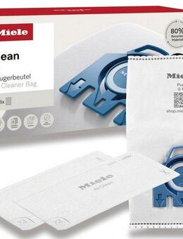 Miele Staubsaugerbeutel Miele Original Zubehör -XXL-Pack Staubsaugerbeutel GN HyClean Pure 2.0, passend für Miele, 16 St.