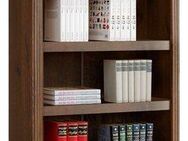 Home affaire Bücherregal Soeren, aus massiver Kiefer, Höhe 220 cm, mit 2 Holztüren, viel Stauraum