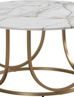 CosmoLiving by Cosmopolitan Couchtisch Gwyneth, aus pflegeleichtem MDF, Gestell aus Metall, Höhe 41 cm