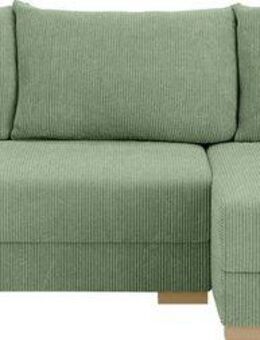 Home affaire Ecksofa MAGHERA universell Schlafsofa mit Bettkasten, Maße B/T/H: 255/142/84cm, L-Form mit Recamiere rechts oder links montierbar, hoher Sitzkomfort