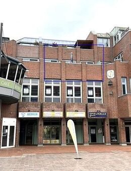 Ruhige 3,5 Zimmer Wohnung (ca. 105,50 m²), im 2. OG, 2 Balkone und TG Stellplatz an der Markttwiete - Bad Schwartau