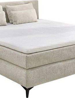 Jockenhöfer Gruppe Boxspringbett Paulina, inkl. Topper und Kissen, Härtegrade wählbar, 140x200 cm oder 180x200cm