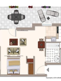 Geräumige und gepflegte 1 RWG mit Terrasse - Zentrumsnah! - Dresden