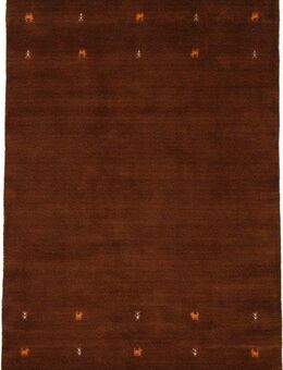 carpetfine Wollteppich Gabbeh Uni, auch als Läufer und Rund erhältlich, rechteckig, Höhe: 15 mm, reine Wolle, handgewebt, Gabbeh Loom Tiermotiv, große Farbauswahl