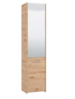 INOSIGN Schuhschrank Menorca Schuhkommode, Lagerschrank, Schuhregal, Breite 47 cm mit zwei Türen, in modernen und eleganten Farben, mit einem Spiegel