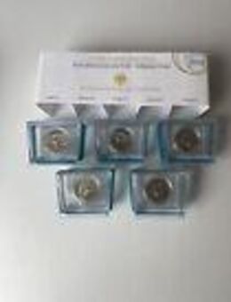 5 x 5 Euro BRD 2020 "Subpolare Zone" ADFGJ PP m.Polymerring, Neu und OVP ohne Folie - Büren