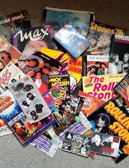 Rolling Stones: Alte Hefte, Bücher, Flyer & Magazine usw. - Düren
