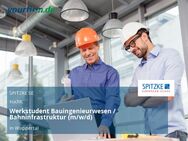 Werkstudent Bauingenieurwesen / Bahninfrastruktur (m/w/d) - Wuppertal