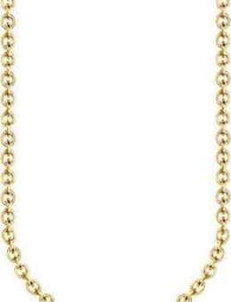 THOMAS SABO Kette mit Anhänger Croissant-Anhänger, KE2229-413-39-L45V