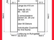 Arbeitsplatte MAA 210, U-Küche bis 405 x 60cm + 2x Eckverbindung, 90 Dekore - Oberhausen