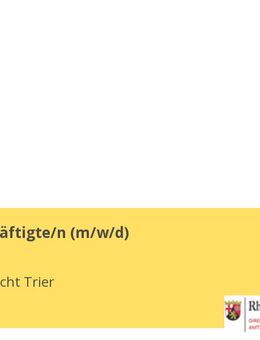 Justizbeschäftigte/n (m/w/d) - Trier