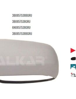 ABDECKUNG SPIEGELKAPPE RECHTS SEAT AROSA 6H LEON 1M1 6N0857538 - Dortmund Wickede