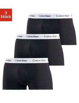 Calvin Klein Underwear Trunk CK Low Rise Trunk 3 PACK (3-St) mit weißem Webbund