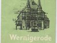Wernigerode Historisch - Stadtplan 1964 Landkarte in 90427