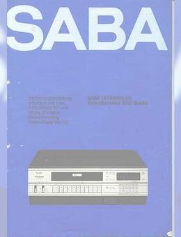 Für Liebhaber und Sammler! High-End-Video-Recorder (VHS) der 80er - Schöppenstedt