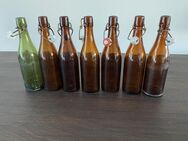 Diverse Glasflaschen mit Bügelverschluss 0,5l - Vilshofen (Donau) Zentrum