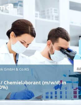 CTA / PTA / Chemielaborant (m/w/d) in Teilzeit (50%) - Gerlingen