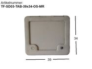 Thetford WC Service Tür 03 Tabbert ca 39 x 34 gebr. ohne Schlüssel mit Rahmen (zB 680) SD03 - Schotten Zentrum