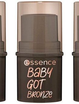 Essence Contouring-Stick baby got bronze bronzing stick, 3-tlg., Cremiger Bronzer-Stick für einen natürlichen, sonnengeküssten Teint.